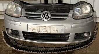 VW/VOLKSWAGEN GOLF 5, predok, predny nárazník, svetla