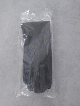 Pánske kožené rukavice čierne na zimu