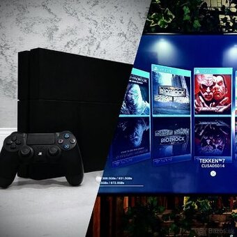 PS4 1TB(MOD) + VYŠE 800 HIER ZDARMA