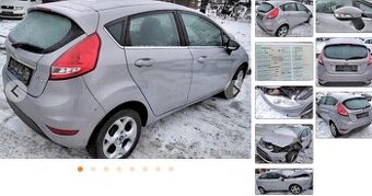 FORD FIESTA 1.2 2011 predám Motor SNJB, DVERE, PIATE DVERE,