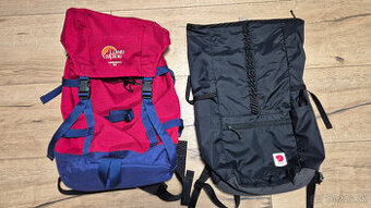 Turistický vak Lowe Alpine a Fjällraven