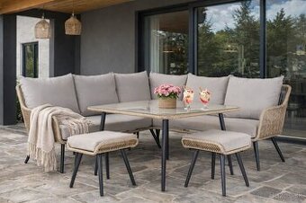 Ratanový 6-miestny set Malta