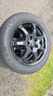 Alu kola 5x100 6jx16 et45 pneu Nexen 185/60 r16 86