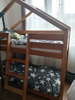 Detská poschodová posteľ
