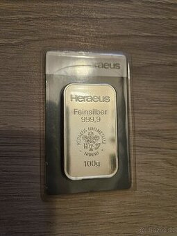 100g Striebro Argor Heraus