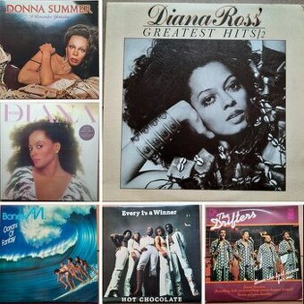 Predám zbierku vinylových LP platní (70.–80. roky) – cca 45