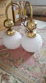 LAMPA NÁSTENNÁ - Retro - Kamenický Šenov-DOHODA