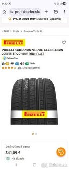 Pirelli Scorpion Verde 295/45 R20, celoročne