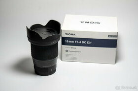 SIGMA 16mm f/1.4 Contemporary DC DN pre Sony APS C - 1