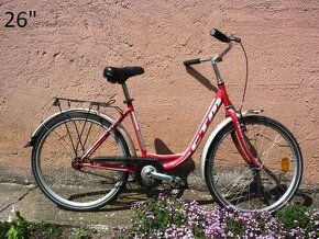 CTM damsky bike 26 spevnené kolesá-kvalita