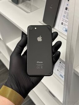 ZÁRUKA 1 ROK / Apple iPhone 8 256GB Black, 100% ZDRAVIE