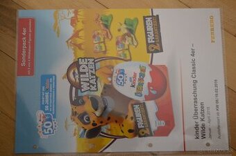 KINDER Reklamné letáky,