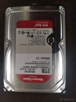 Predám HDD WD REED 2 TB, používaný