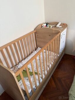 Kombinovaná postieľka (vrátane matraca 60x170)