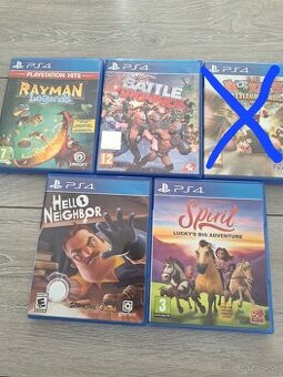 Predám hry na ps4