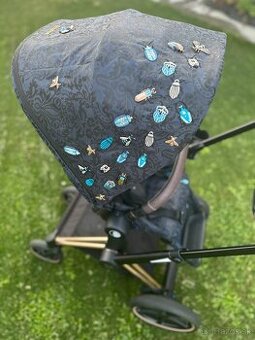 Cybex platinum e-priam rose gold