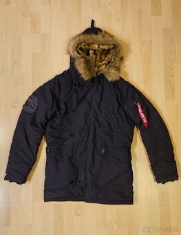 Predam pánsku zimnú bundu Alpha Industries N-3B parka veľ. L