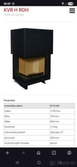 Krbová vložka KZP roh