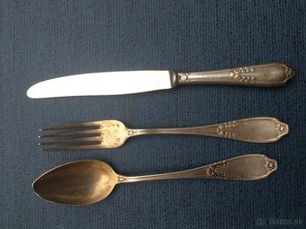 Strieborný príbor detský