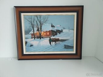 Obraz Emil Mlynarčik Ždiar-Neskorý sneh