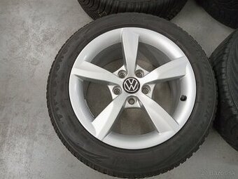 Predam zimne ALU 5x112 R16 7,5J ET37 ORIGINAL AUDI VW