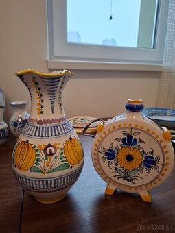 Keramická váza a čútora