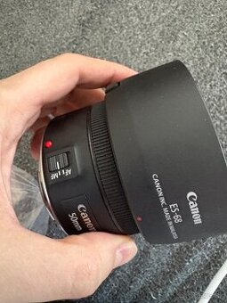 Objektív Canon ef 50 mm f/1.8 stm