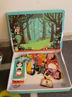 Janod,magneticka kniha,rozpravky