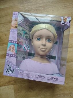 Bábika na česanie a maľovanie