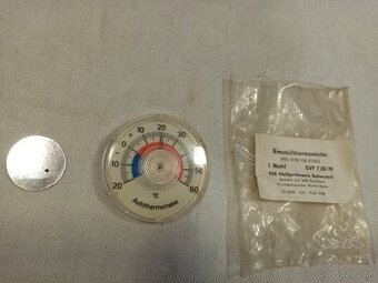 teplomer bimetalový do veterána Trabant, Wartburg-retro