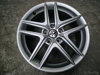 5x112 r17 ET28 x 6,5J elektróny originál AUDI + ŠKODA,VW,SEA