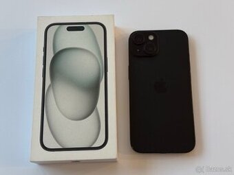 iPhone 15 čierny - 128GB