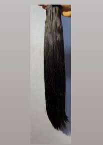 80 cm vlasy na predĺženie, 100 prameňov,extra husté konce