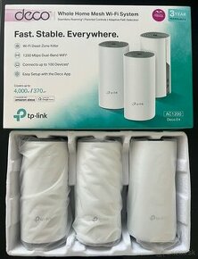 WiFi system TP-Link Deco E4 3 pack.
