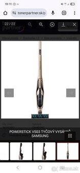 Samsung POWERstick Parquet with Soft Action Brush