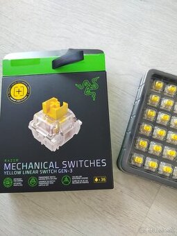 Razer yellow switch predaj/výmena
