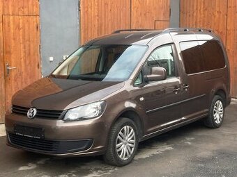 VOLKSWAGEN CADDY MAXI 1,6TDi 7míst tažné novébrzdy