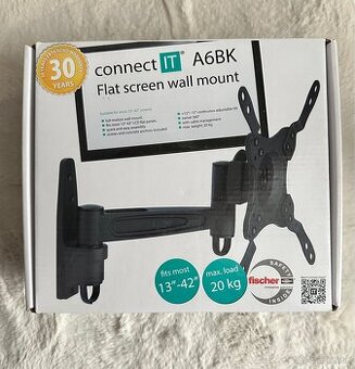 Držiak Connect IT A6BK pre LCD obrazovky