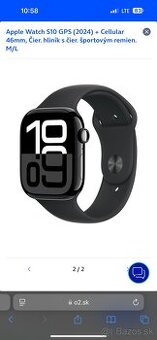Apple watch S10 nové nerozbalne