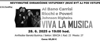 Viva la Musica- Ricchi e Poveri