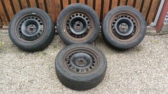 Disky 5x105 R16 + zimné gumy 205/60 R16