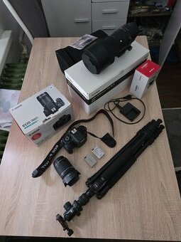 Canon eos 700d s príslušenstvom