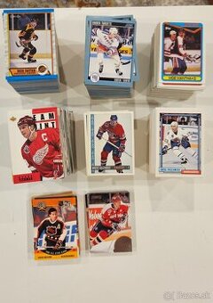 Hokejové kartičky 90.roky LOT D 1330ks