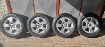 Predám originálne hliníkové disky Skoda 5x112 r15 195/65
