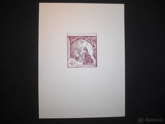 predam 3 grafiky Mlada fronta Cesky Lev, Korunovacia a