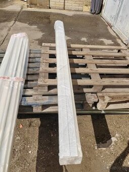 Žľab káblový 40X20 a 80x40mm 2m PVC biely - 1