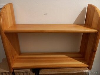 Drevená polica - masív borovica