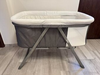 Cestovná postieľka, kolíska Hauck Dreamer, sivá