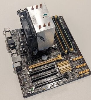 ASUS Q87M-E + i7 4770 + 16GB DDR3