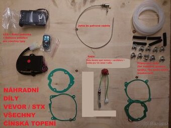 VEVOR/Čínské nez. topení (Displej /ŘJ/ Svíčka) NEW